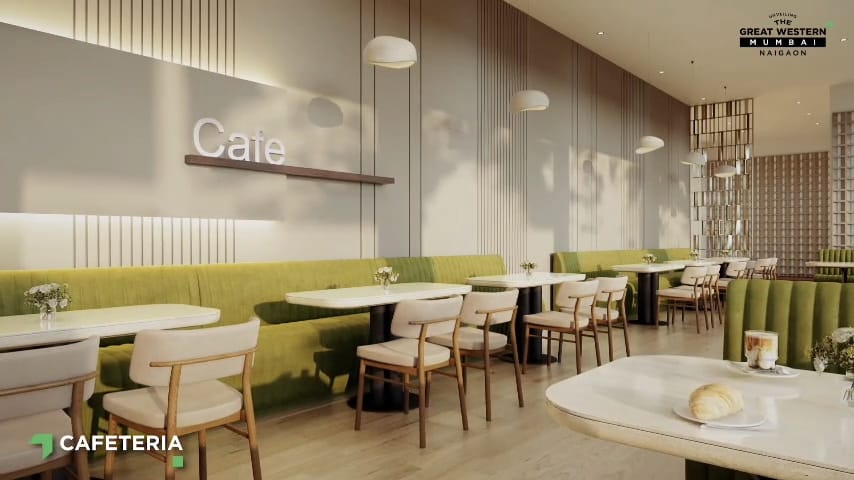 Cafeteria at Growth City clubhouse
