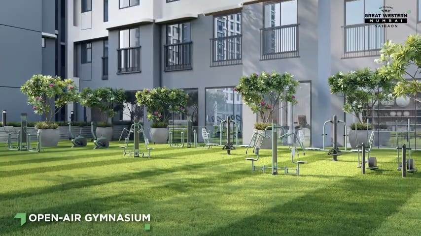 Open-air gymnasium at Growth City